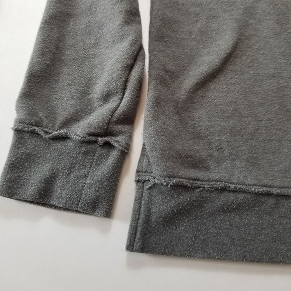 VOLCOM Relax Raw edge weathered sweatshirt grey - Picture 7 of 10